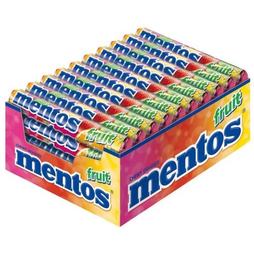 MENTOS FRUIT 40 ROLLS