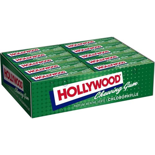 Hollywood | Kauwgom | Chlorophylle | Doos van 20 pakjes