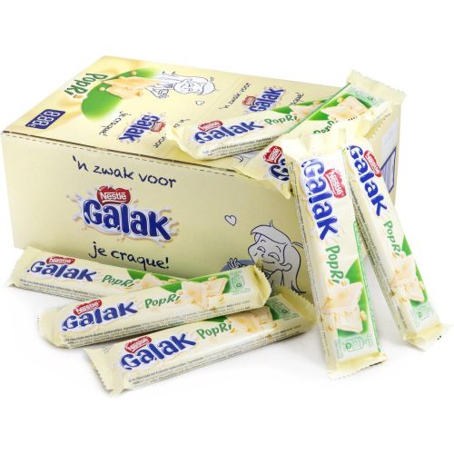 GALAK POPRI Witte Chocolade Reep 36 stuks