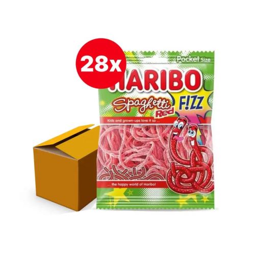 HARIBO RODE SPAGHETTI SNOEPJES 28 x 70 GRAM BOX/28
