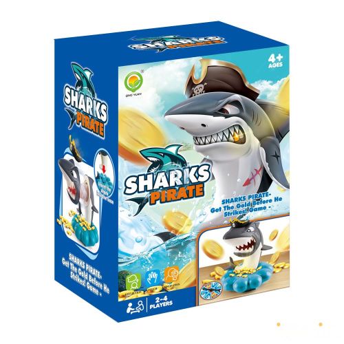 Shark Pirate – Pak het goud voordat hij toeslaat! – voor 4+ leeftijden