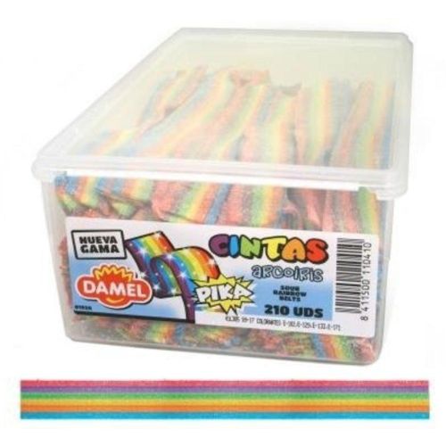 Damel Zure Matten Regenboog 210 stuks