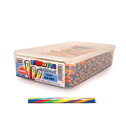 Damel Regenboog Sticks - 210 stuks