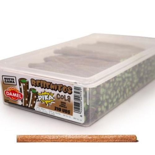 Damel Pika Rellenito Zure Cola Sticks - 210 stuks