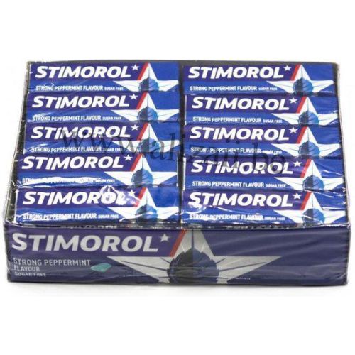 Stimorol Strong Peppermint Flavour Chewing Gum - 30 pakjes