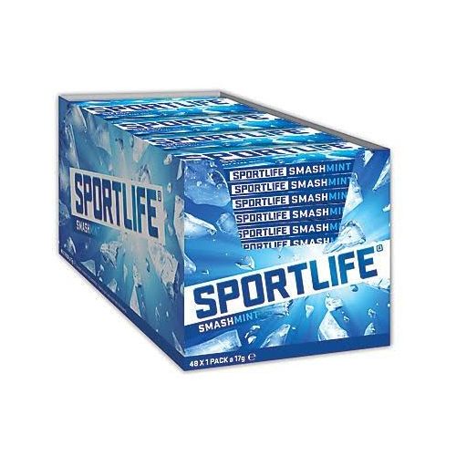 SPORTLIFE SMASHMINT KAUWGOM - 48 PAKJES