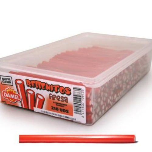 Damel Rellenito Aardbei Sticks - 210 stuks