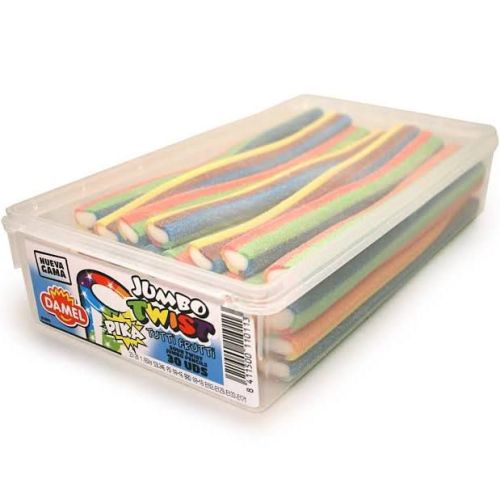 DAMEL JUMBO ZURE REGENBOOG STICKS - 30 STUKS