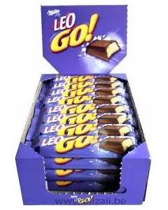 Leo go milk wafel 32 stuks x 48 gr