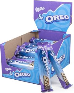 Milka Oreo chocolade reep 36 stuks x 37 gram