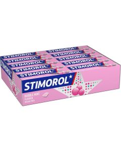 Stimorol bubble mint flavour chewing gum - 30 pakjes