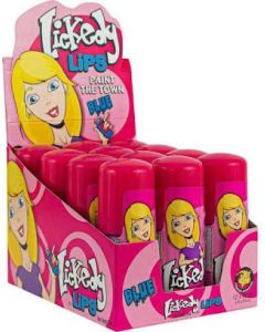 Lickedy Lips Blue 12 stuks