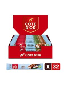 Côte d'Or chocoladerepen kokos melk - 44g x32 repen