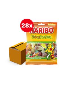 HARIBO TANGFASTICS SNOEPJES 28 x 75 GR ZAKJES BOX/28