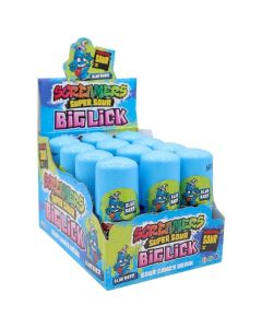 ZED CANDY BIG LICK SOUR CANDY DRINK BLUE RAZZ 60ML BOX/12