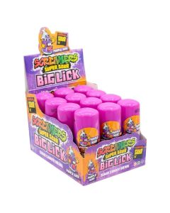 ZED CANDY BIG LICK SOUR CANDY DRINK PURPLE RAZZ 60ML BOX/12
