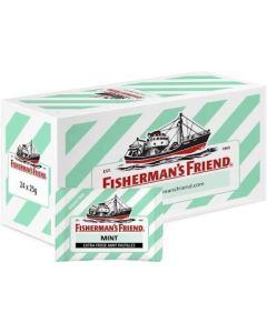 FISHERMAN’S FRIEND MINT 24 PAKJES X 25 GRAM