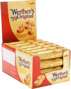 WERTHER’S ORIGINAL CARAMEL SNOEPJES 24 ROLLEN BOX/24