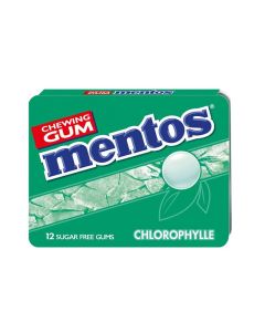 MENTOS BREEZE CHLOROPHYLLE (12 SUGARFREE GUMS) - 12 PACKS