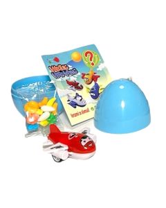 SURPRISE EGG AIRPLANE SURPRISE CANDY + TOY