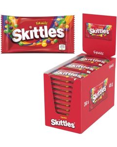36 X SKITTLES FRUIT BAGS 55g | 36 PACK BUNDLE